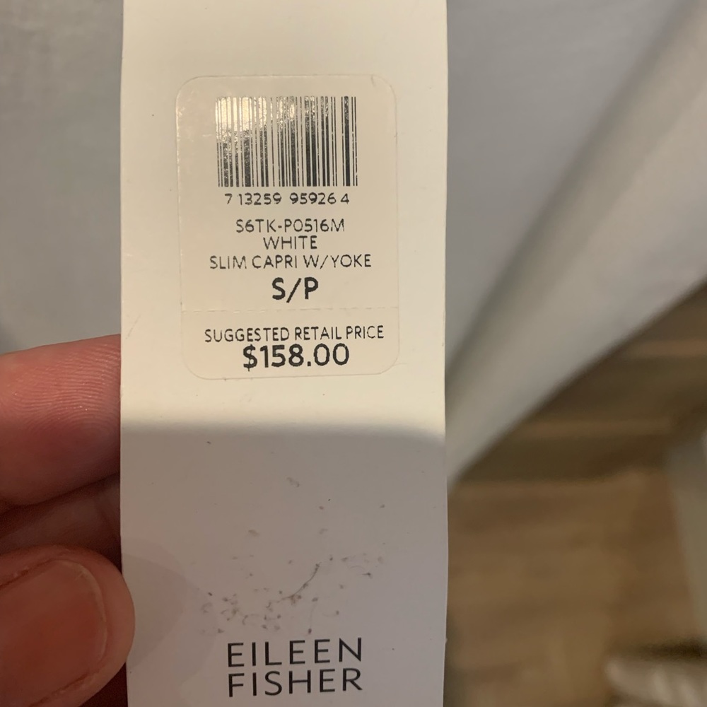 Eileen Fisher stretch crepe pants S